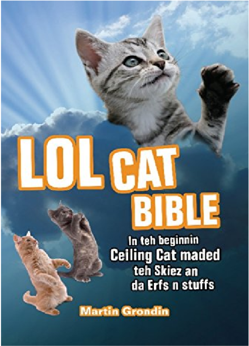 L O L Cat Bible Cover Meme