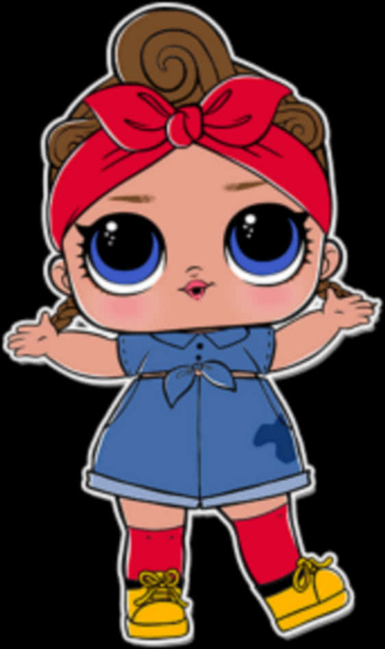 L O L Surprise Doll Red Headband