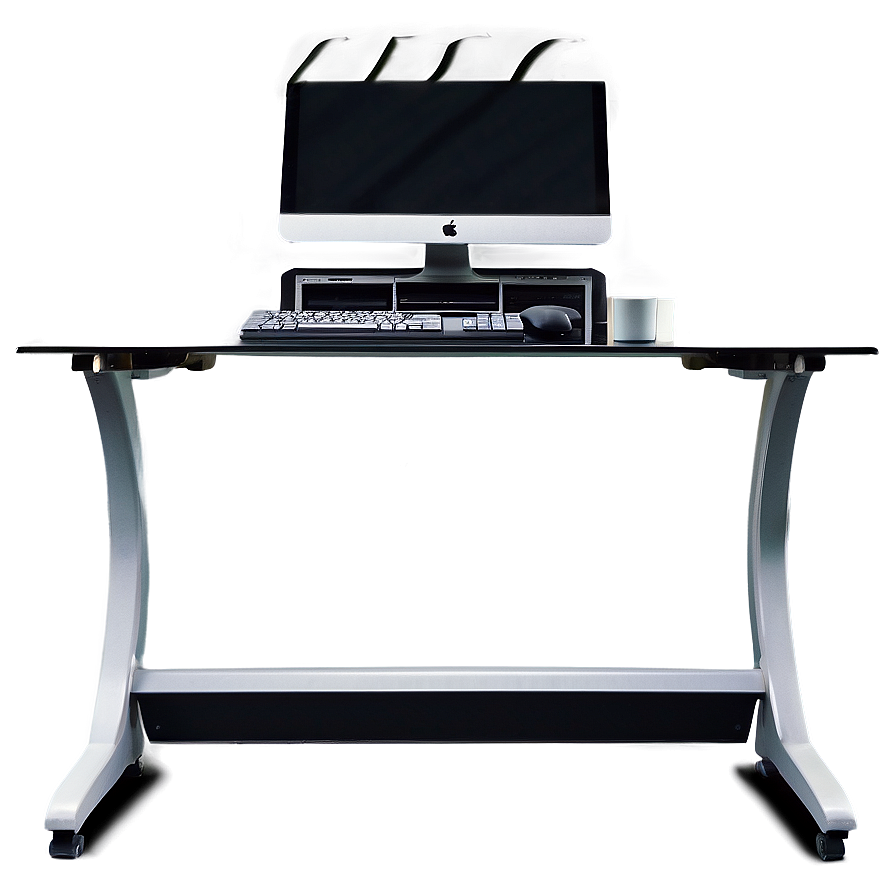 L-Shaped Computer Desk PNG tut13 PNG with transparent background