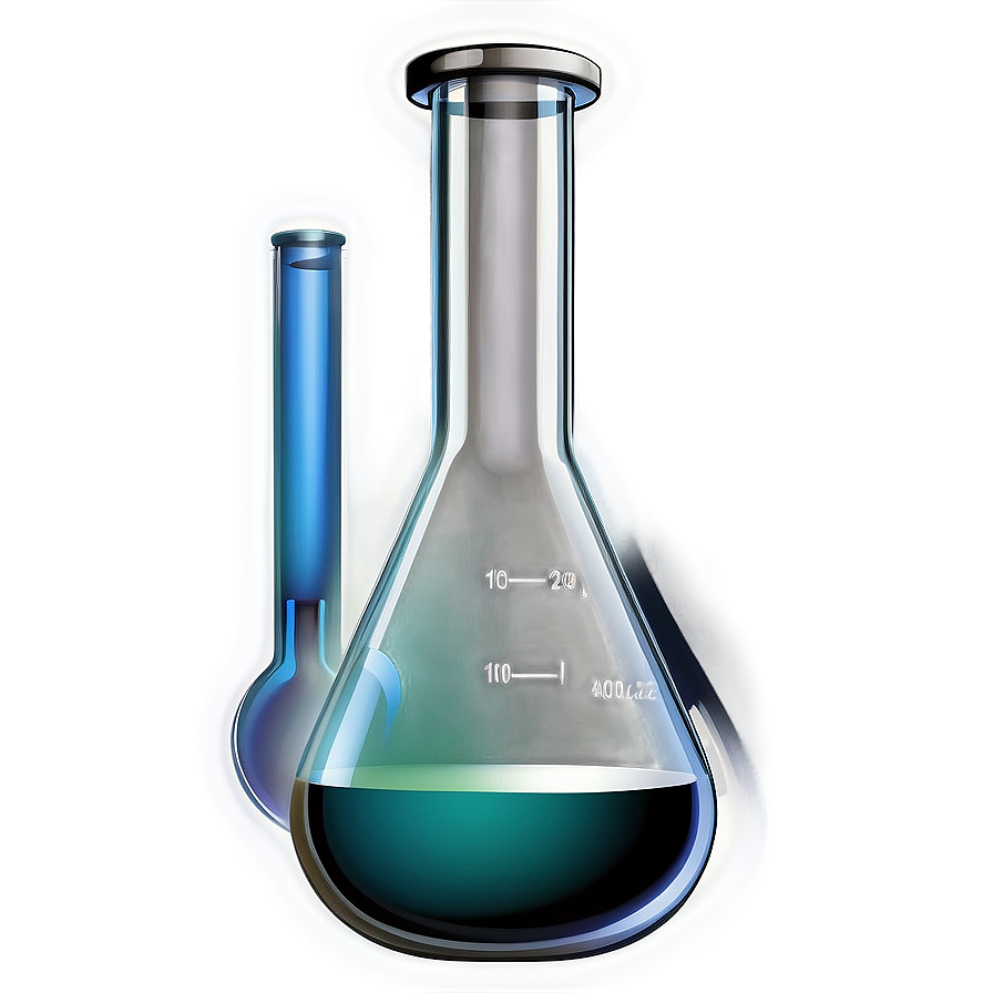 Lab Flask PNG mot PNG with transparent background