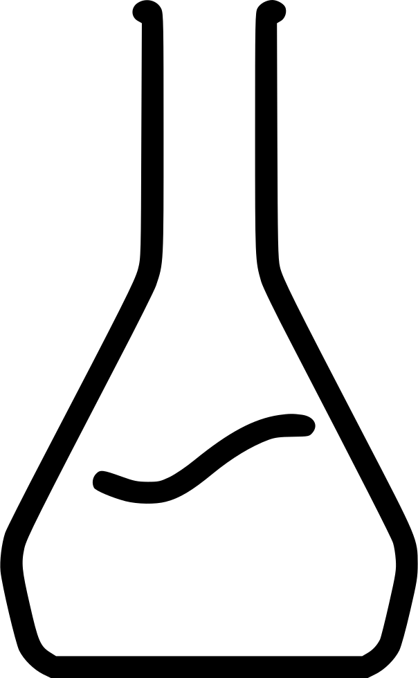 Laboratory Flask Outline