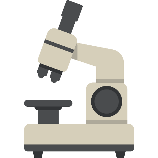 Laboratory Microscope Icon