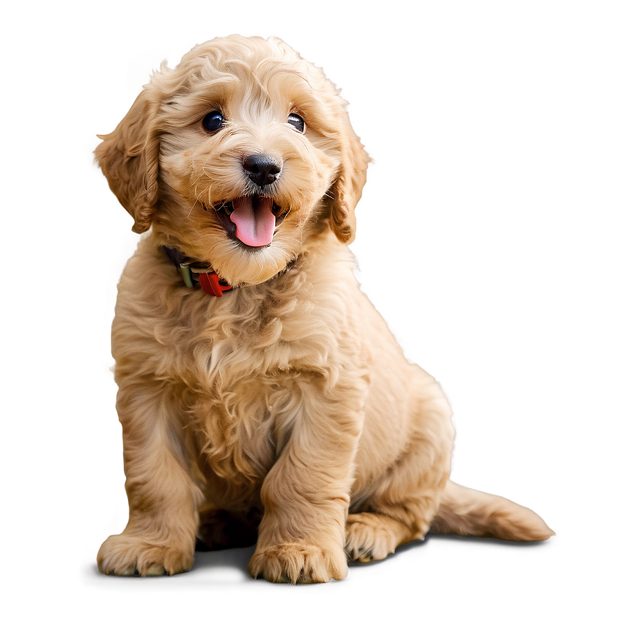 Labradoodle Puppy Yawn Png Luo84