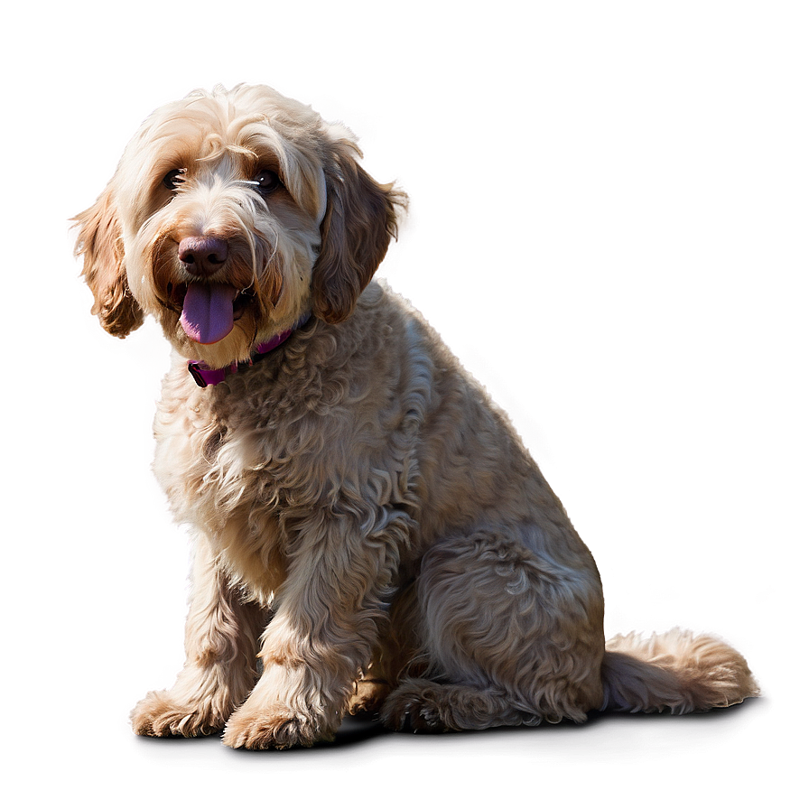 Labradoodle Waiting For Walk Png 06262024