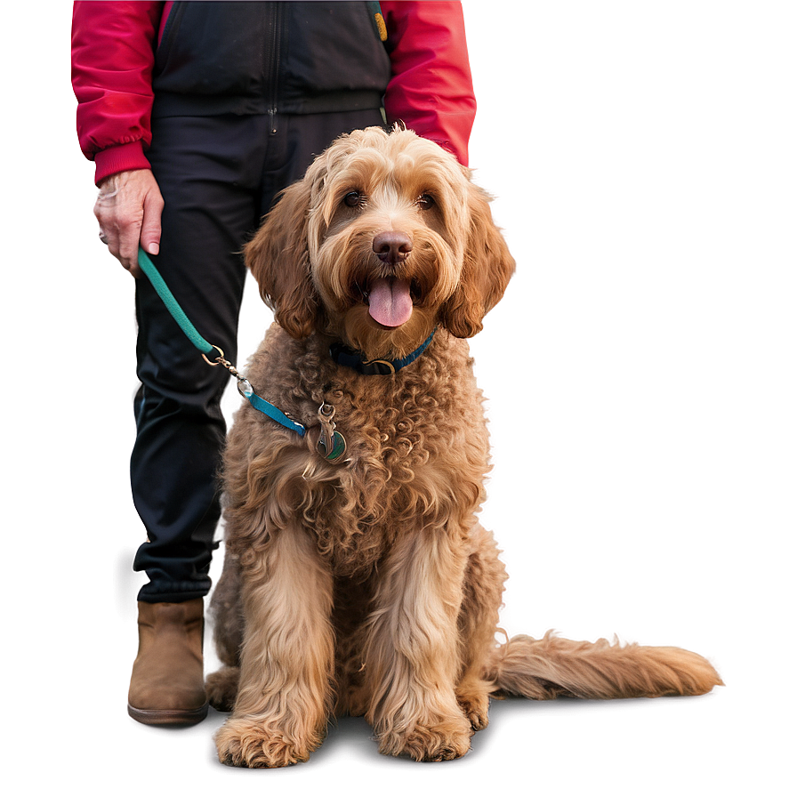 Labradoodle Waiting For Walk Png 06262024