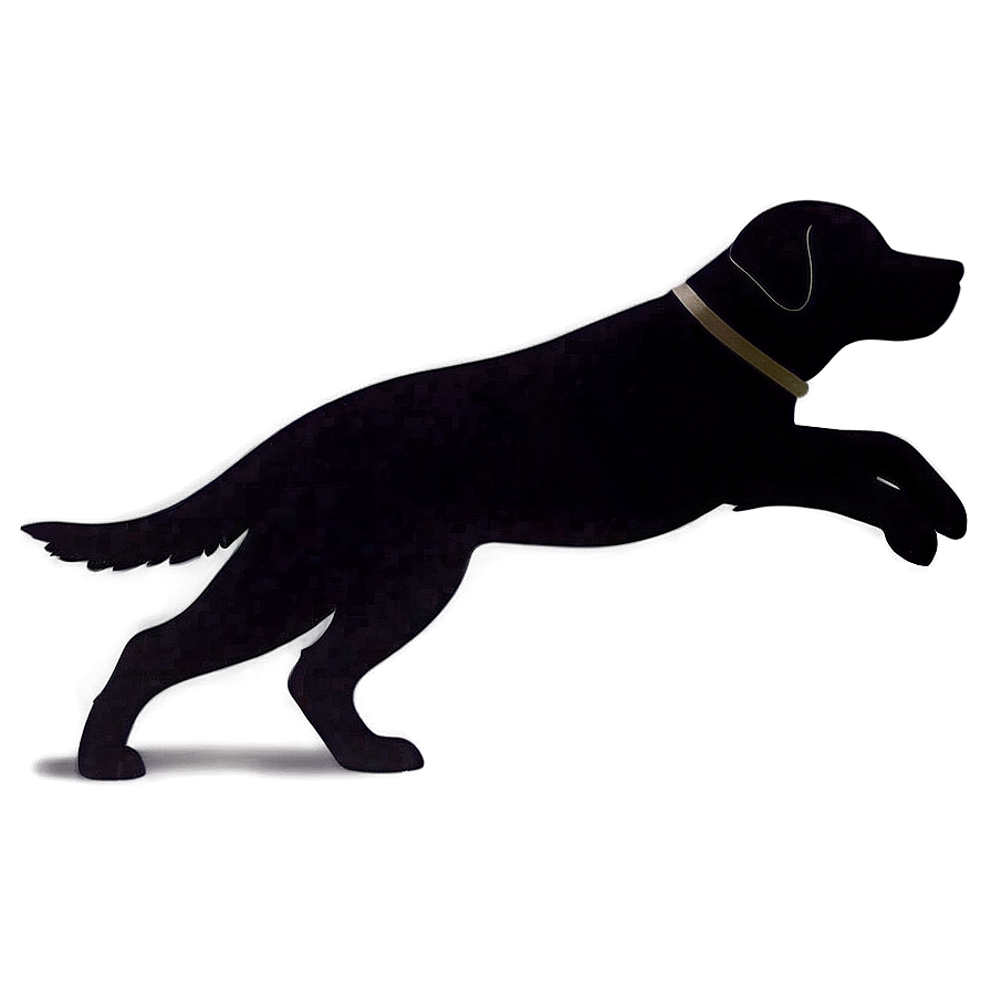 Labrador Silhouette Png Eis