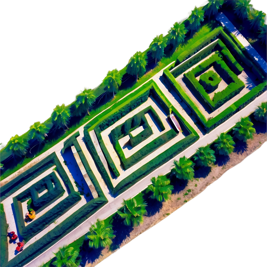 Labyrinth Aerial View Png Dax40