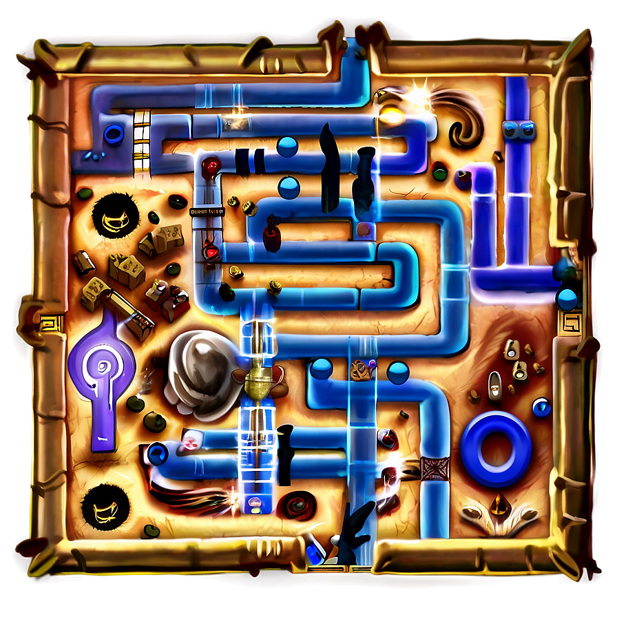 Labyrinth Game Map Png 84