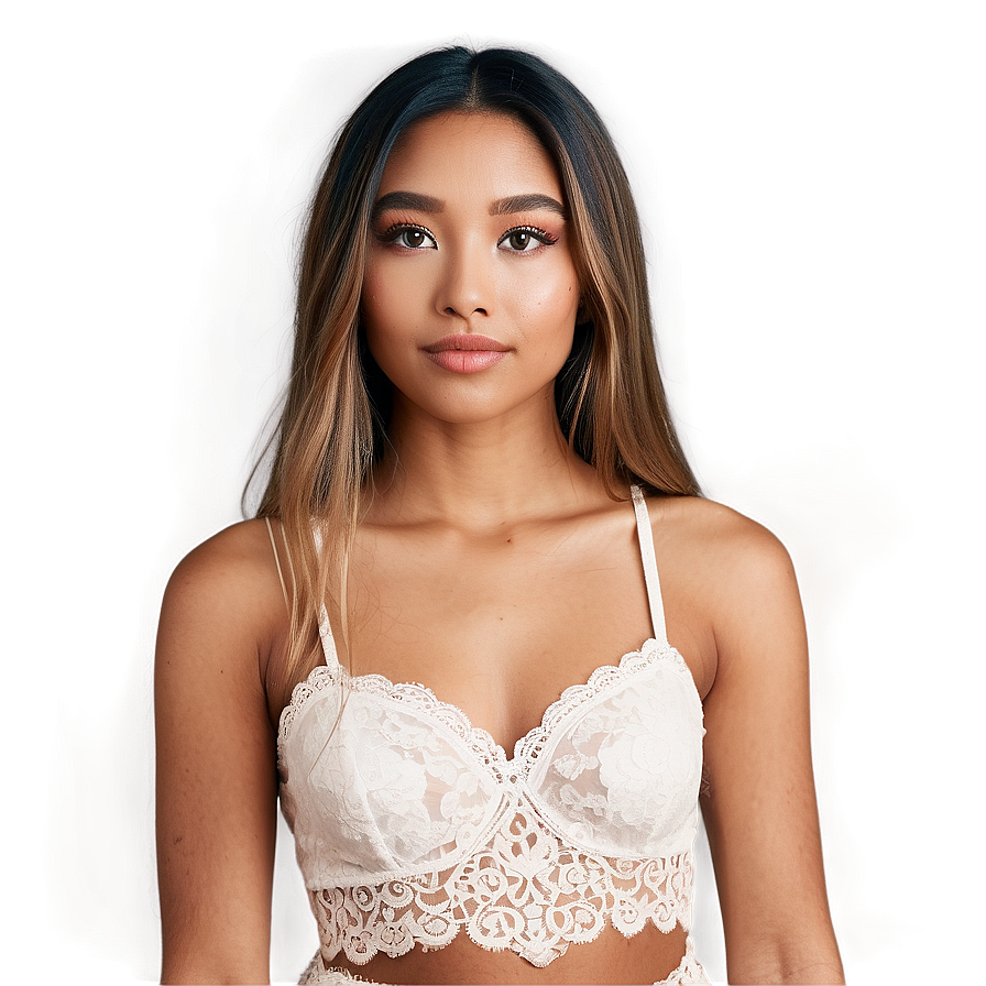 Lace Crop Top Png 13