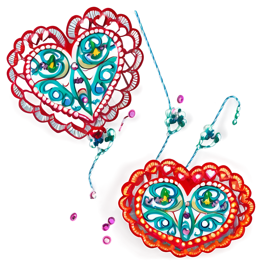 Lace Hearts Png 05032024