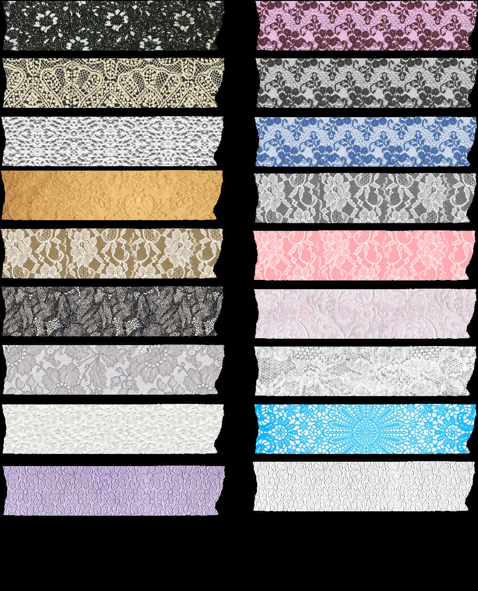 Lace Washi Tape Collection