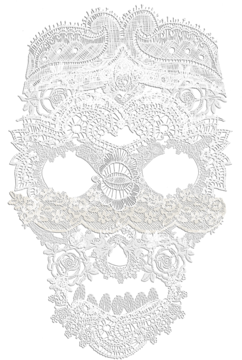 Lacework Skull Art