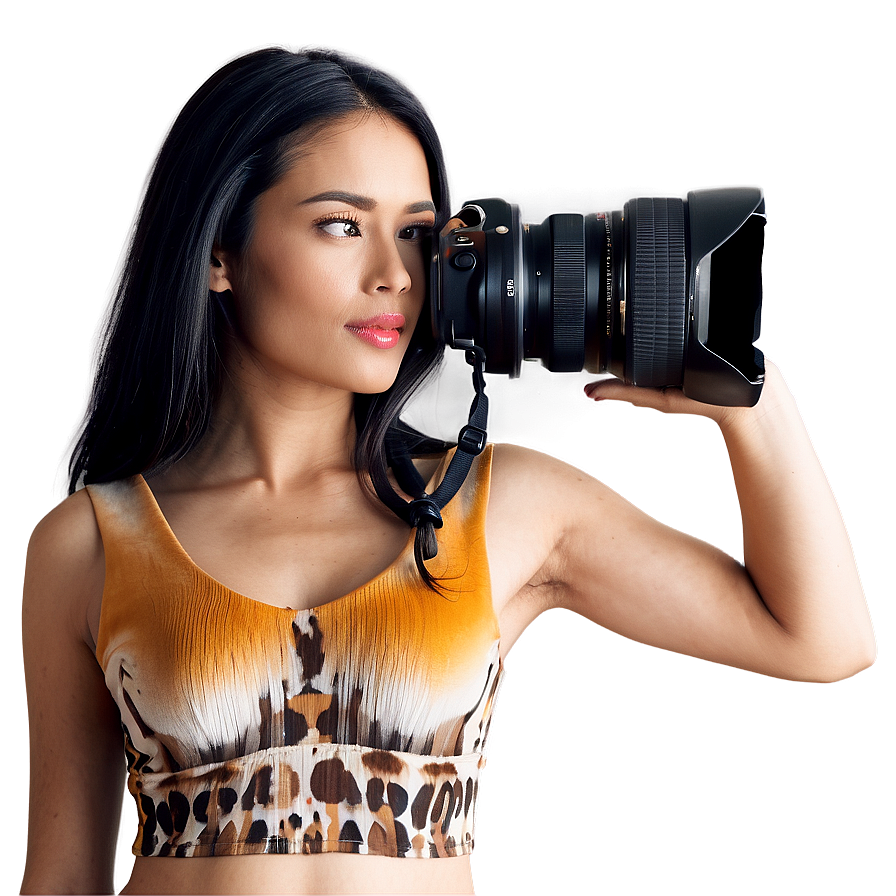 Lady With Camera Png Mpg62