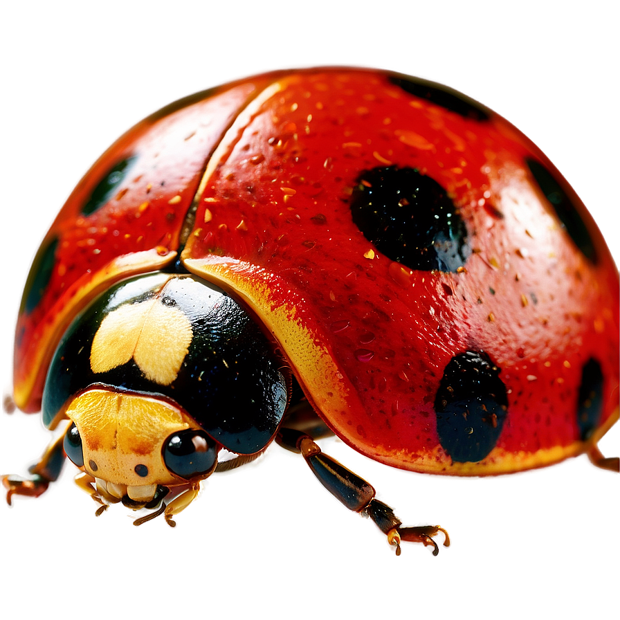 Ladybug Closeup Detail Png Lgh86