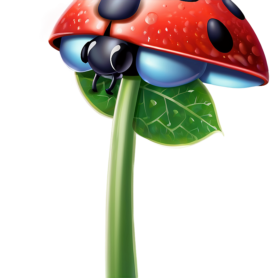 Ladybug In Garden Png Pxb