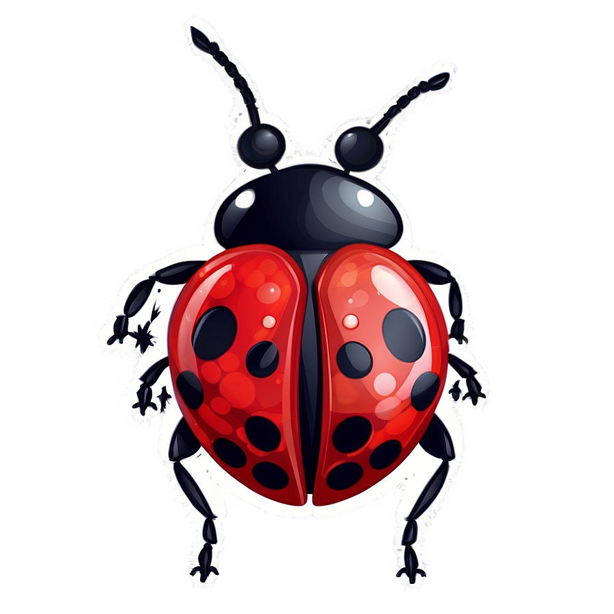 Ladybug Seasonal Decor Png 05242024