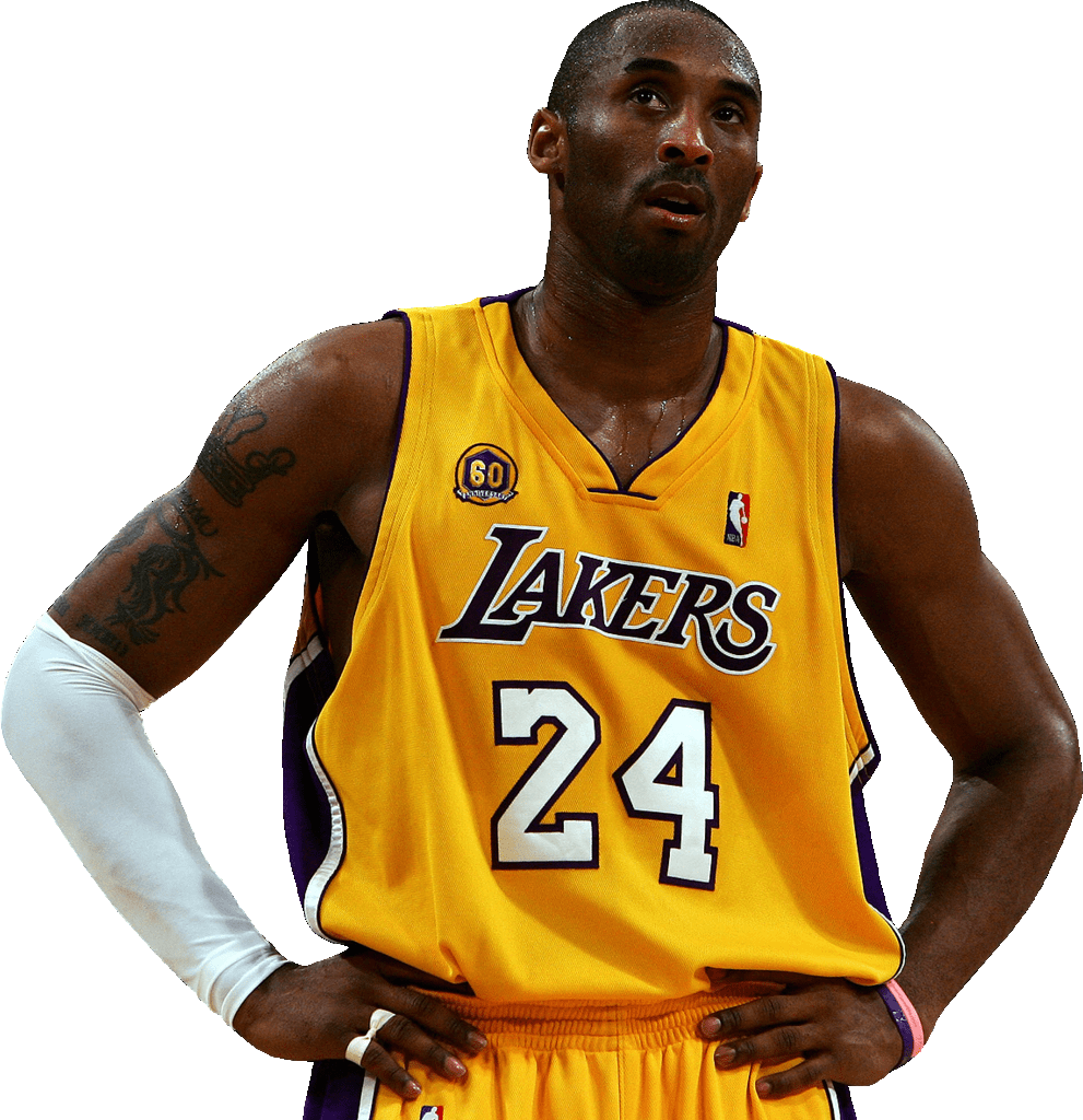 Lakers Basketball Player24 PNG with transparent background