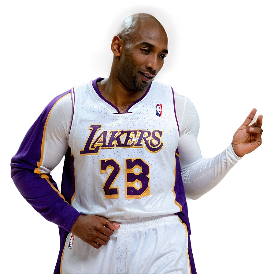 Lakers Legend Kobe PNG cpd6 PNG with transparent background