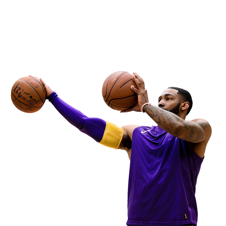 Lakers Training Session PNG egy PNG with transparent background