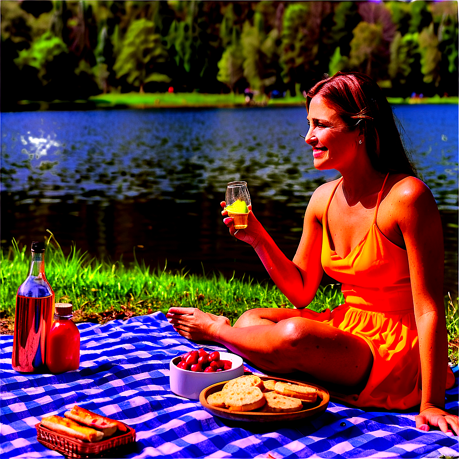 Lakeside Picnic Bliss Png 06282024