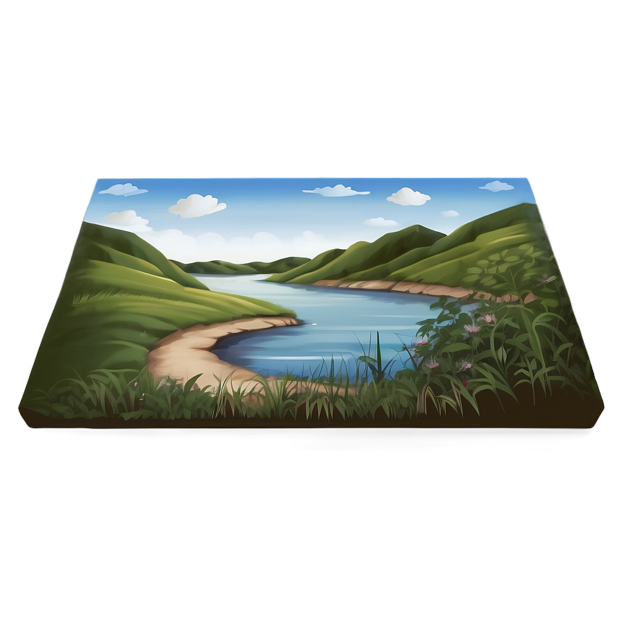 Landscape Art Png 05062024