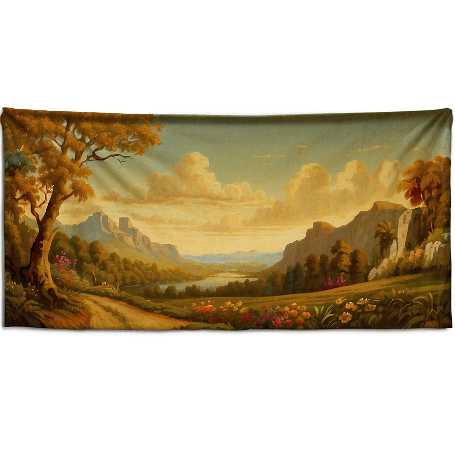 Landscape Tapestry Png Kib