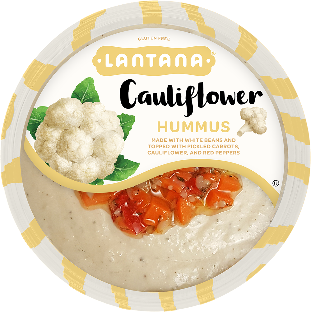 Lantana Cauliflower Hummus Packaging