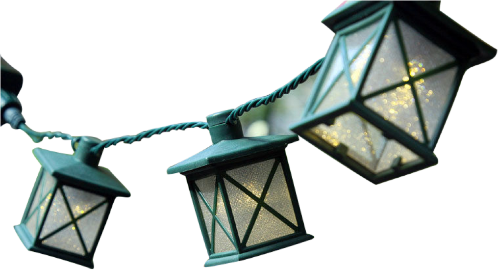 Solar Led Colonial Lantern String Lights, HD Png Download PNG with transparent background