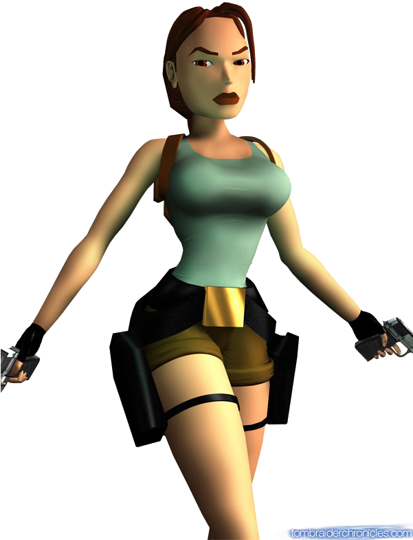 Lara Croft Old Vs New, HD Png Download PNG with transparent background
