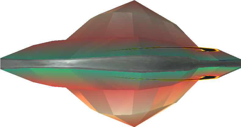 Large Alien Crystal - Alien Crystal Mothership Png, Transparent Png PNG with transparent background