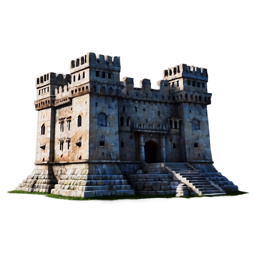 Large Ancient Castle PNG 06252024 PNG with transparent background