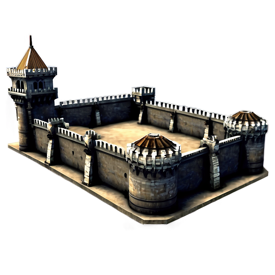 Large Ancient Castle PNG 27 PNG with transparent background
