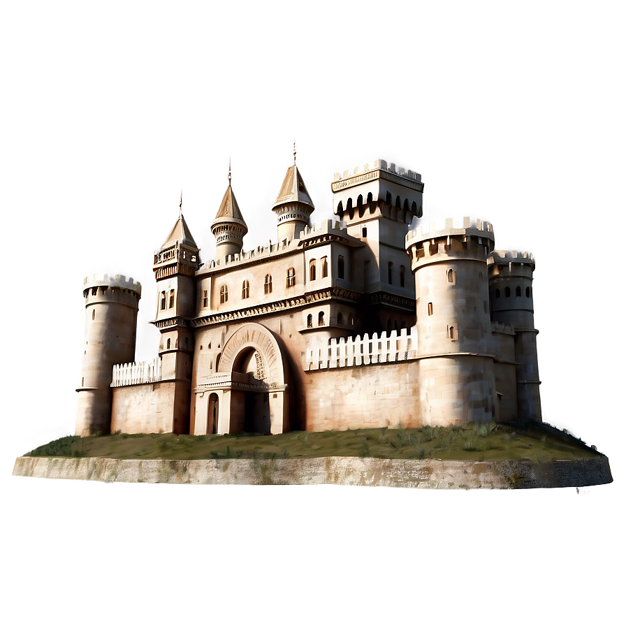 Large Ancient Castle PNG jsc5 PNG with transparent background