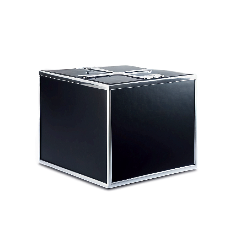 Large Black Box PNG pyk95 PNG image with a transparent background, free high-resolution download