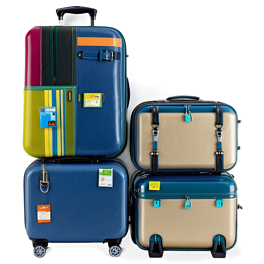 Large Family Suitcase Png 53