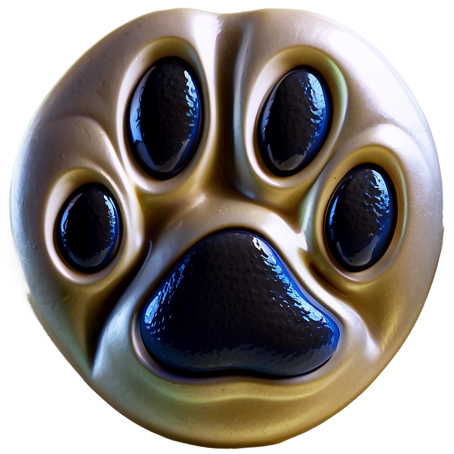 Large Paw Print PNG 05042024 PNG with transparent background