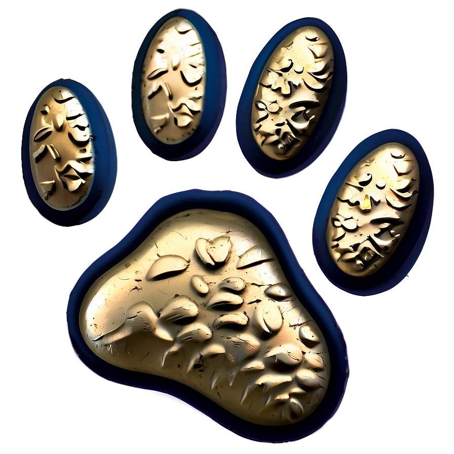 Large Paw Print PNG 05042024 PNG with transparent background