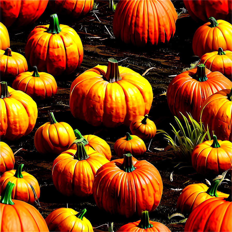 Large Pumpkin Patch PNG 06252024 PNG with transparent background