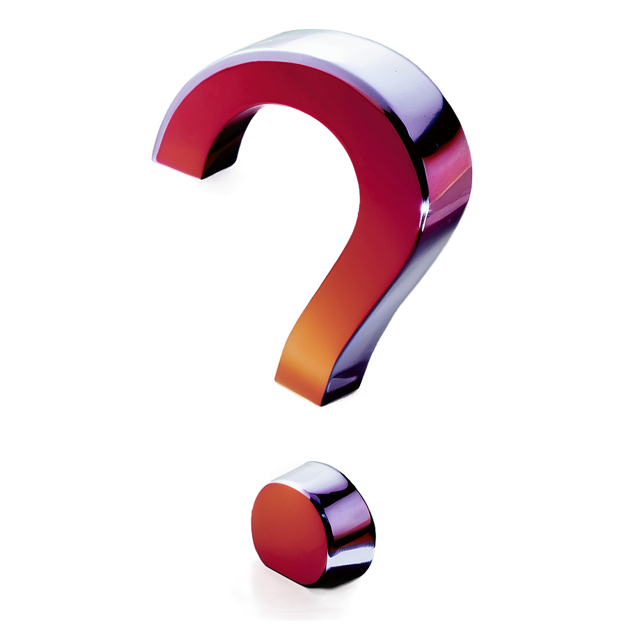 Large Question Mark Transparent Background 4