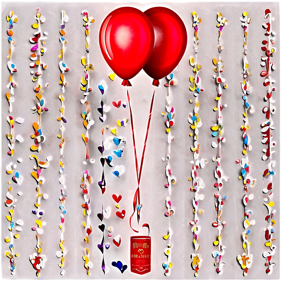 Large Red Balloons Png Lcx52