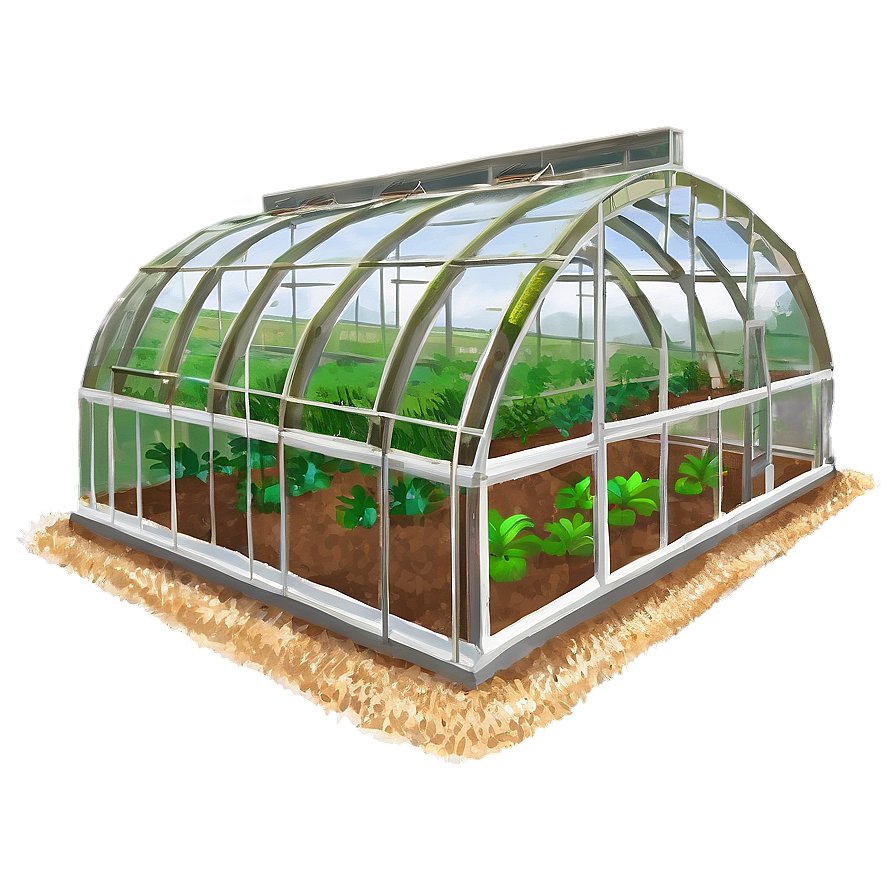 "Large Scale Greenhouse Agriculture PNG" 06132024 PNG image with a transparent background, free high-resolution download