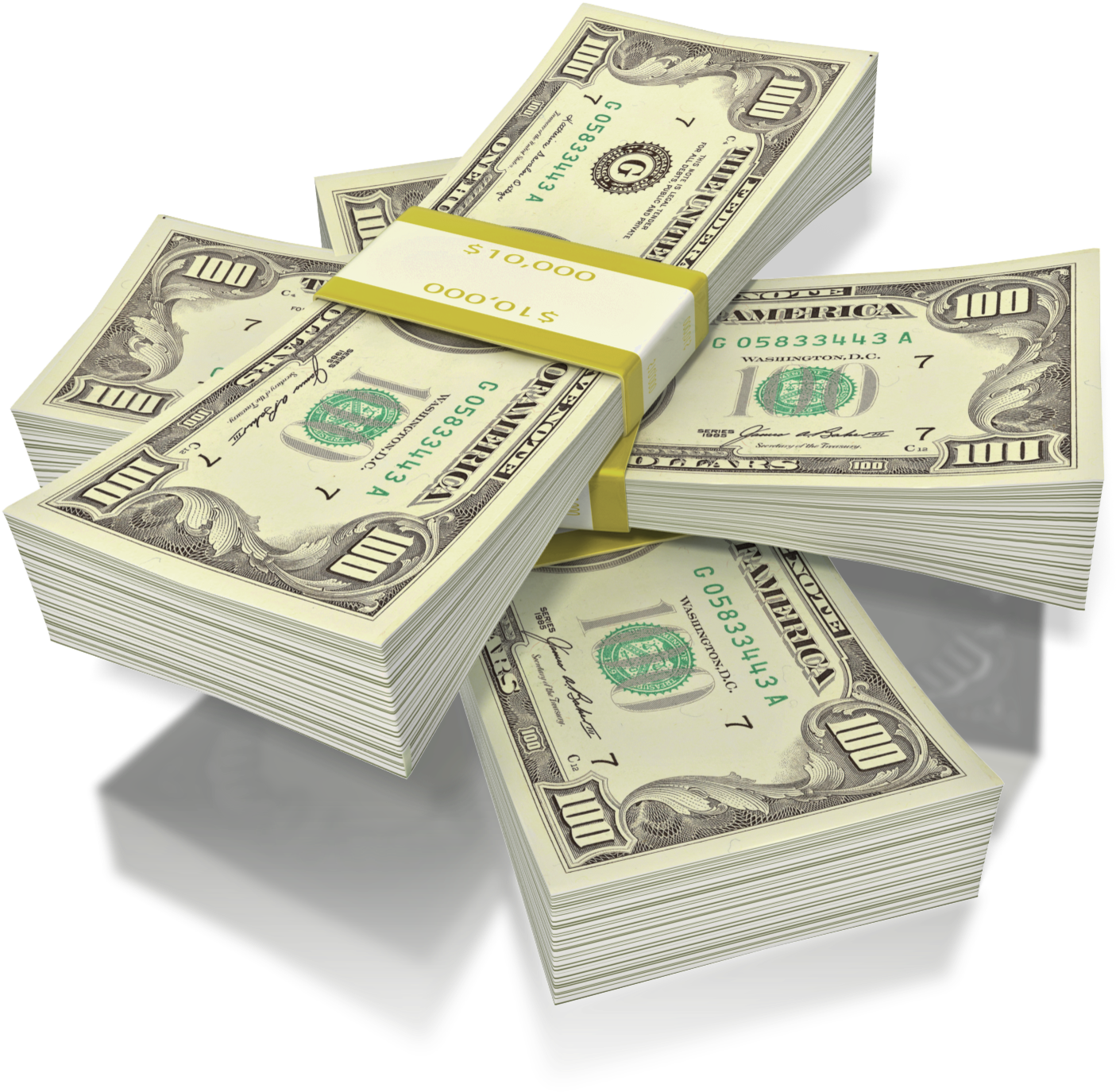 Stacks Of Money Png - Clipart Stacks Of Money, Transparent Png PNG image with a transparent background, free high-resolution download