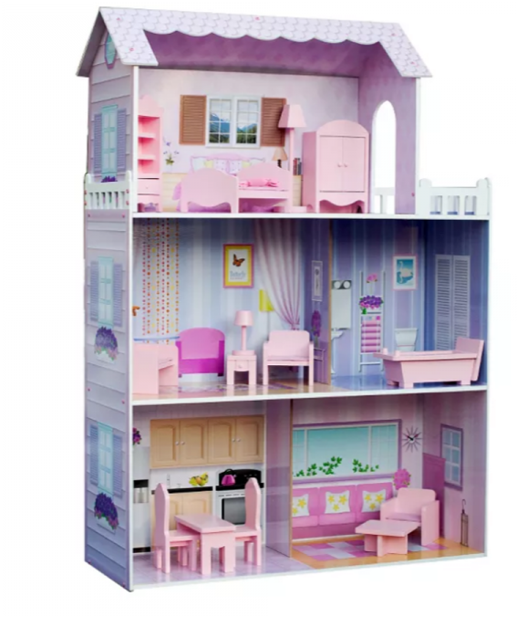 Large Wooden Dolls House, HD Png Download PNG with transparent background