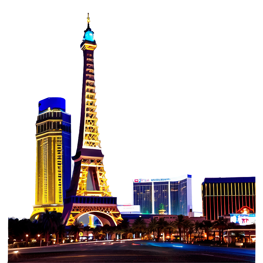 Las Vegas Nightscape Png 06252024