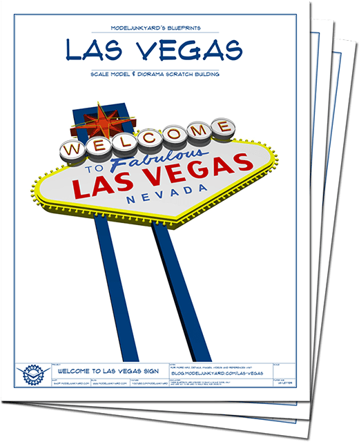 Las Vegas Sign Blueprints