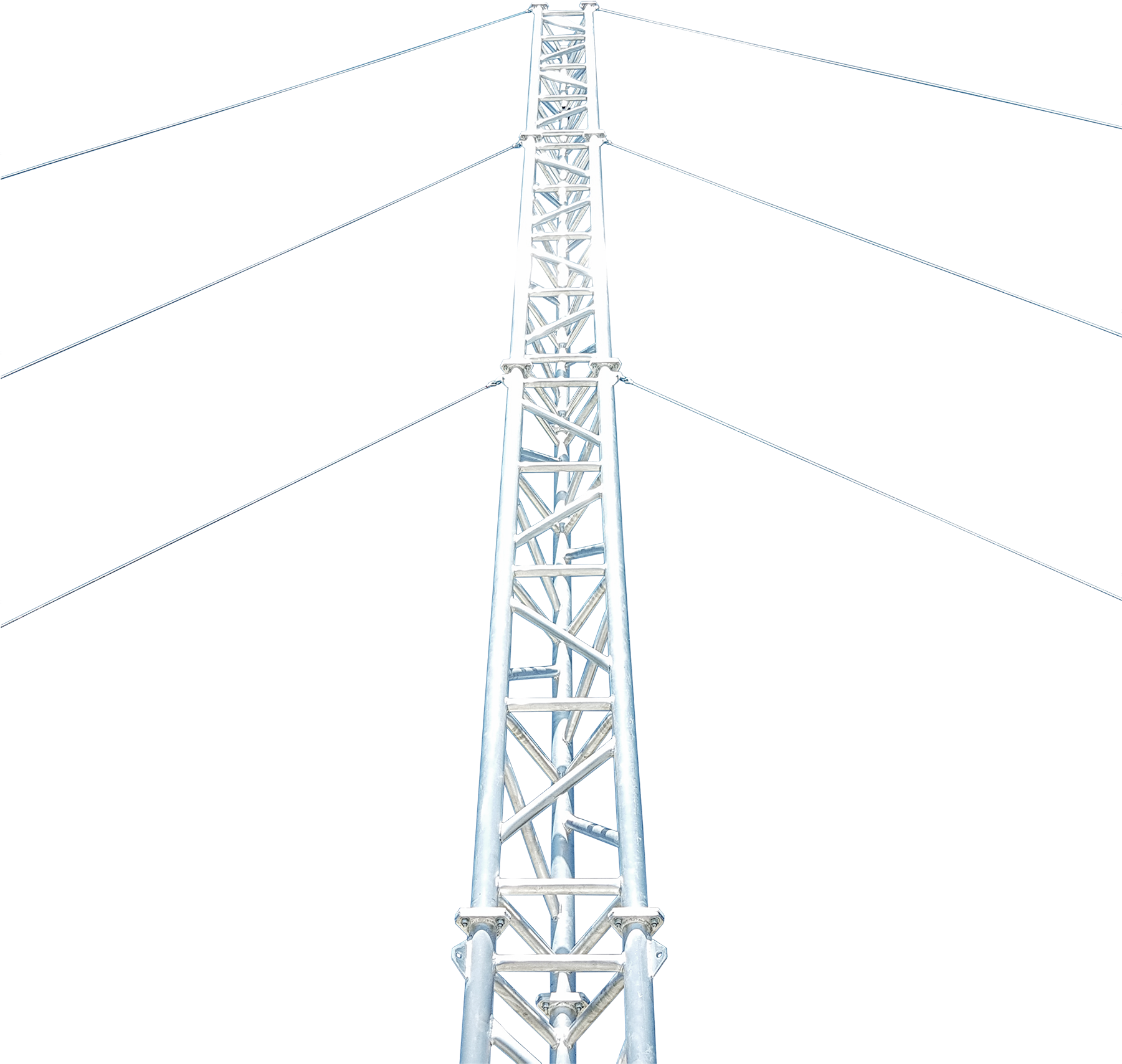 Lattice Tower Aerial View