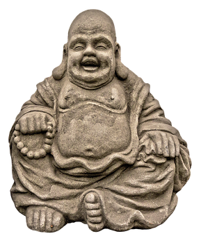 Laughing Buddha Statue Sculpture