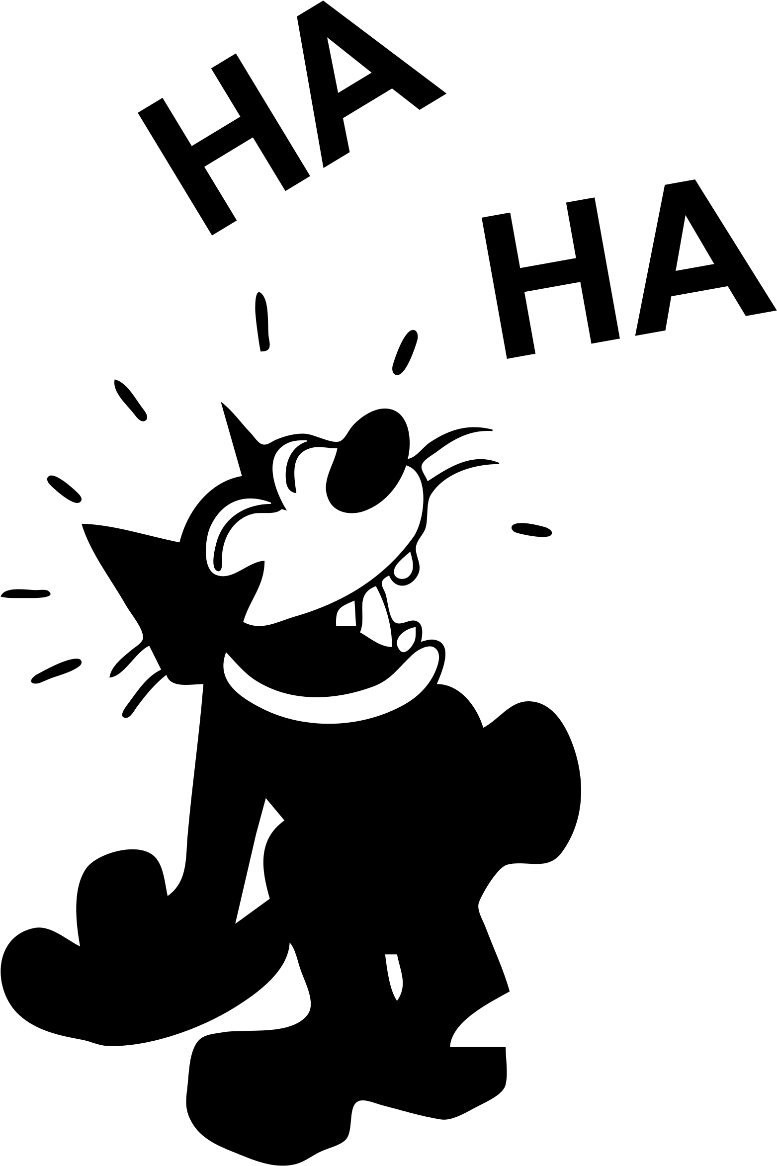 Felix The Cat Ha Ha, HD Png Download PNG with transparent background