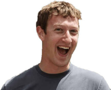 Mark Zuckerberg Laughing - Mark Zuckerberg PNG with transparent background