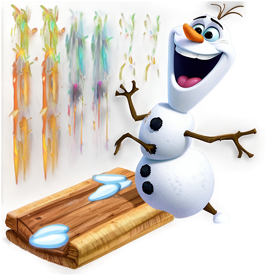 Laughing Olaf Moment Png Paa22